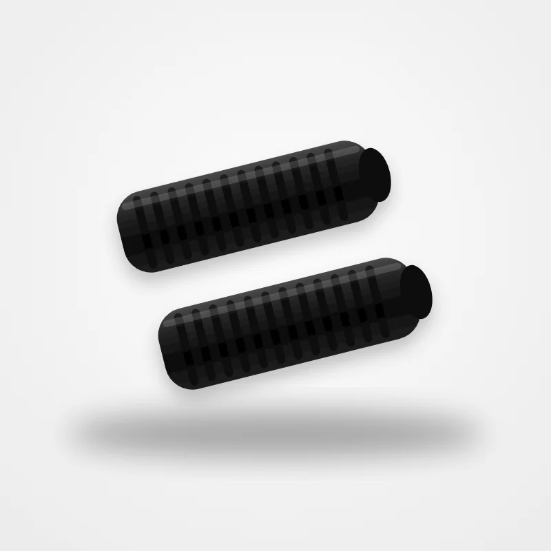 Front footrest rubber (pair)